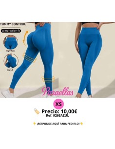 Pantalones de yoga sin costuras de talle alto