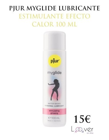 PJUR - MYGLIDE LUBRICANTE ESTIMULANTE EFECTO CALOR 100 ML