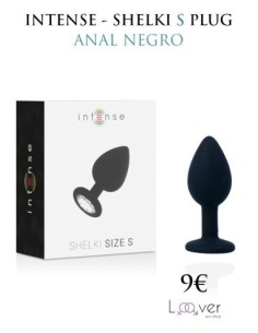 INTENSE - SHELKI S PLUG ANAL NEGRO