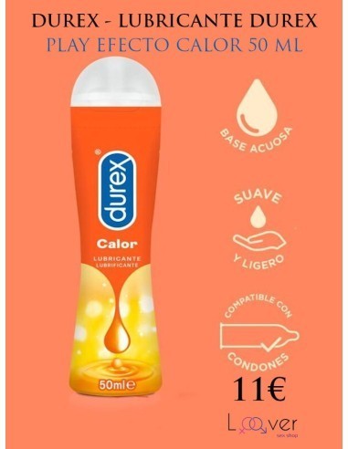 DUREX - LUBRICANTE DUREX PLAY EFECTO CALOR 50 ML