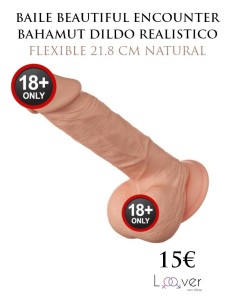 BAILE - BEAUTIFUL ENCOUNTER BAHAMUT DILDO REALISTICO FLEXIBLE 21.8 CM NATURAL