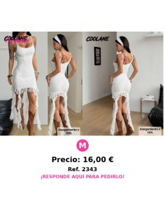 Vestido blanco de encaje