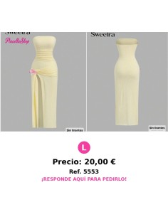 Vestido largo elegante de verano para mujer