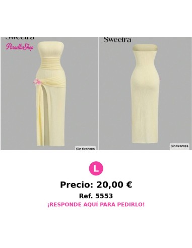 Vestido largo elegante de verano para mujer