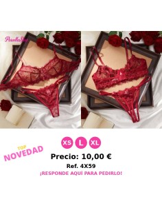 Conjunto de sujetador y lencería