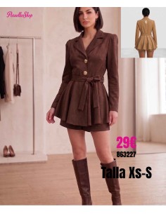 Mono corto / Enterizo estilo blazer