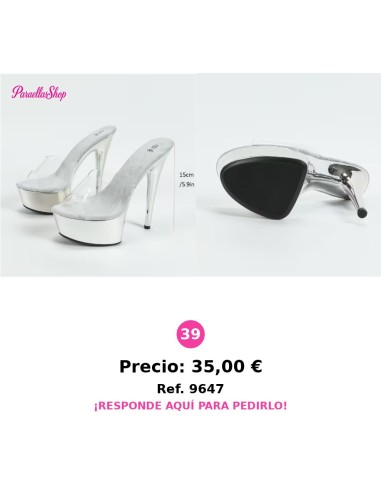 Zapatos de mujer de alta calidad, tacón de aguja de 15 cm con plataforma