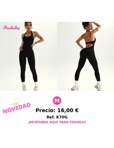 Enterizo deportivo Ajustado de Alta Elasticidad