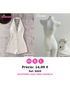 Mono elástico de mujer con estampado