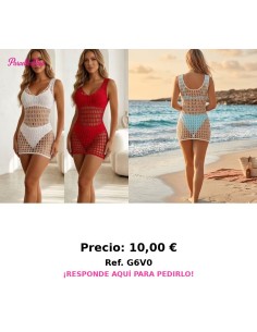 2 piezas Vestido malla