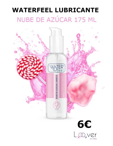 WATERFEEL - LUBRICANTE NUBE DE AZÚCAR 175 ML