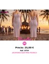 Vestido lila largo ajustado con espalda lace-up